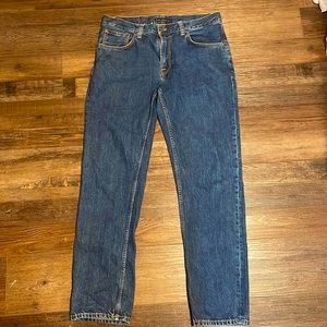 Blue Nudie Jeans. Size 34/32